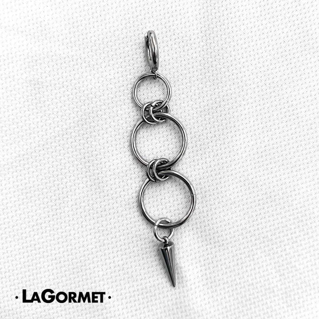 LaGormet | עגיל דלילה - עגיל חישוקים עם דרבן