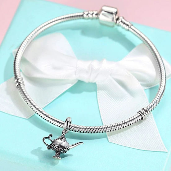 תמונה ממוזערת: TIWIP.co.il | צ'ארם כסף 925 - צ'ארם לבנת