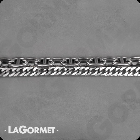 תמונה ממוזערת: LaGormet | צמיד ניב - גורמט כפול מסוגנן