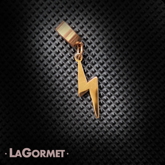 LaGormet | עגיל זהב יעל - עגיל חישוק ברק