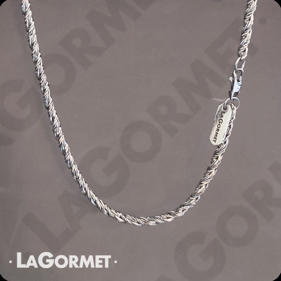 LaGormet | שרשרת נתן - שרשרת שזורה מסובבת