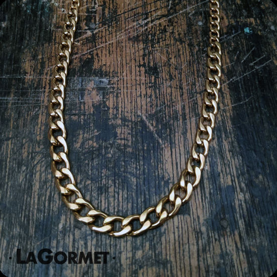 תמונה ממוזערת: LaGormet | שרשרת חניאל - גורמט זהב מדורג