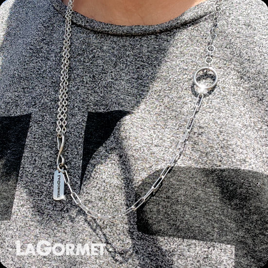 תמונה ממוזערת: LaGormet | שרשרת גבריאל - רולו שיק ארוך ומעוצב