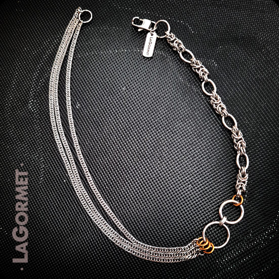 תמונה ממוזערת: LaGormet | שרשרת שלום - שרשרת שכבות מעוצבת