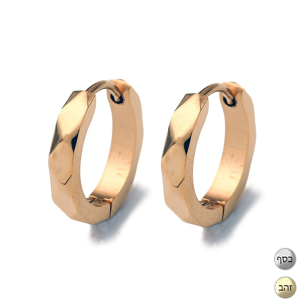 תמונה ממוזערת: TIWIP.co.il | עגילי חישוק - דור