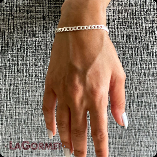 LaGormet | צמיד שמשון - גורמט חוליות שטוחות