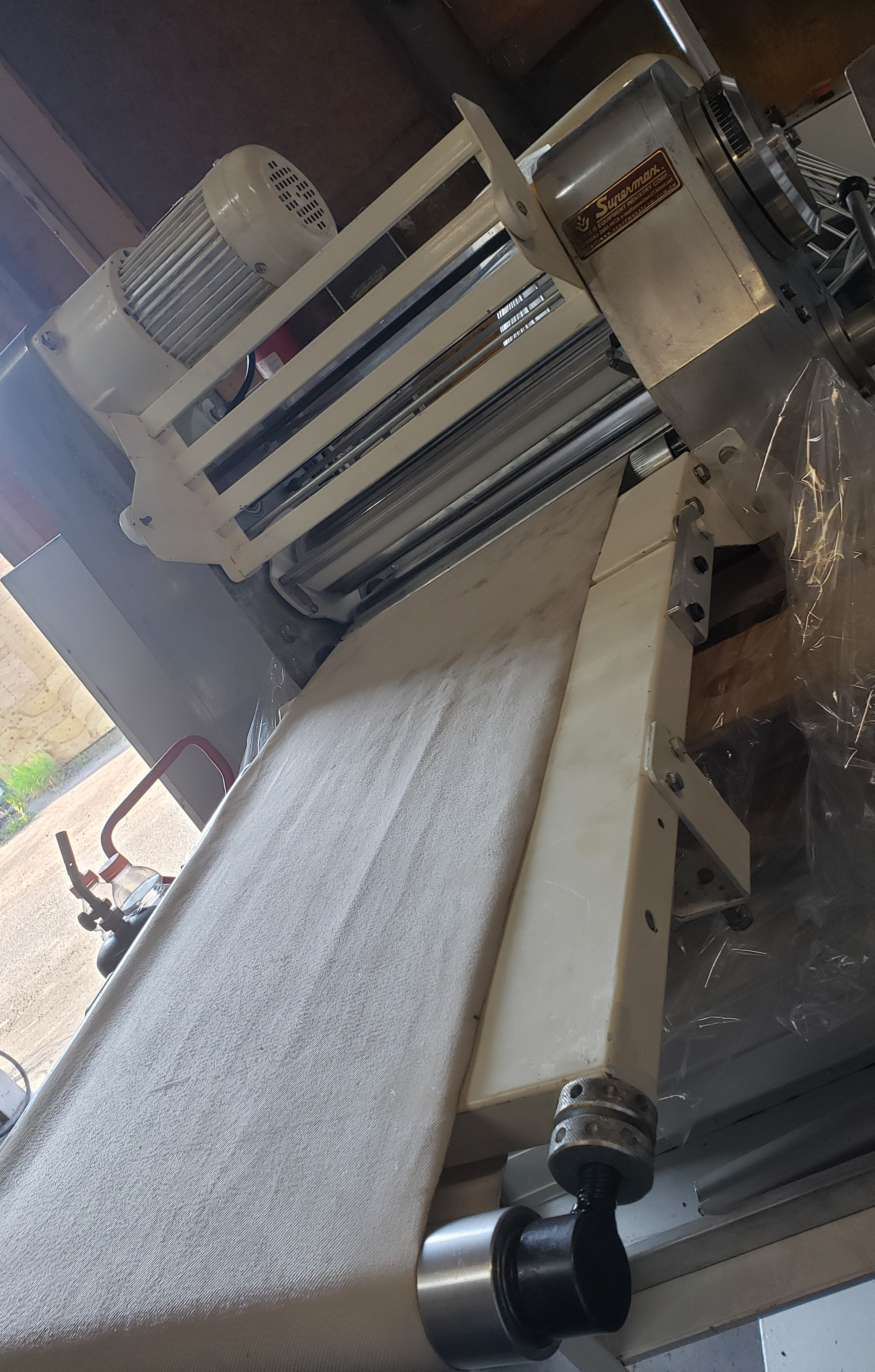 Supermax C/T Reversible Dough Sheeter 5 foot
