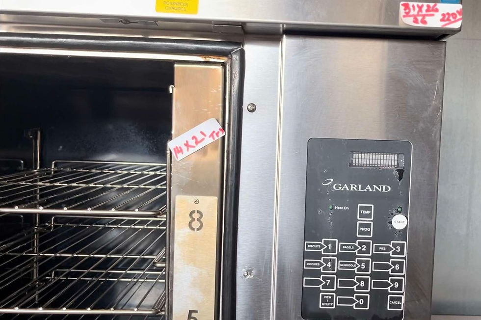 Thumbnail: Garland Conviction Oven Half size  -  Electric