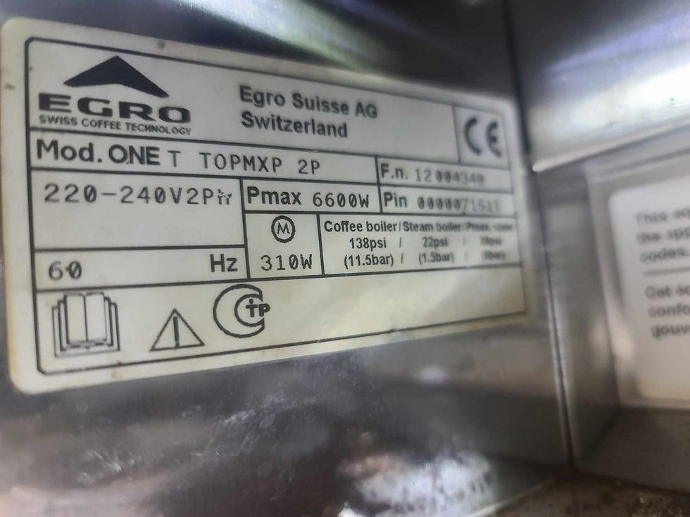 Thumbnail: EGRO Espresso coffee automatic machine