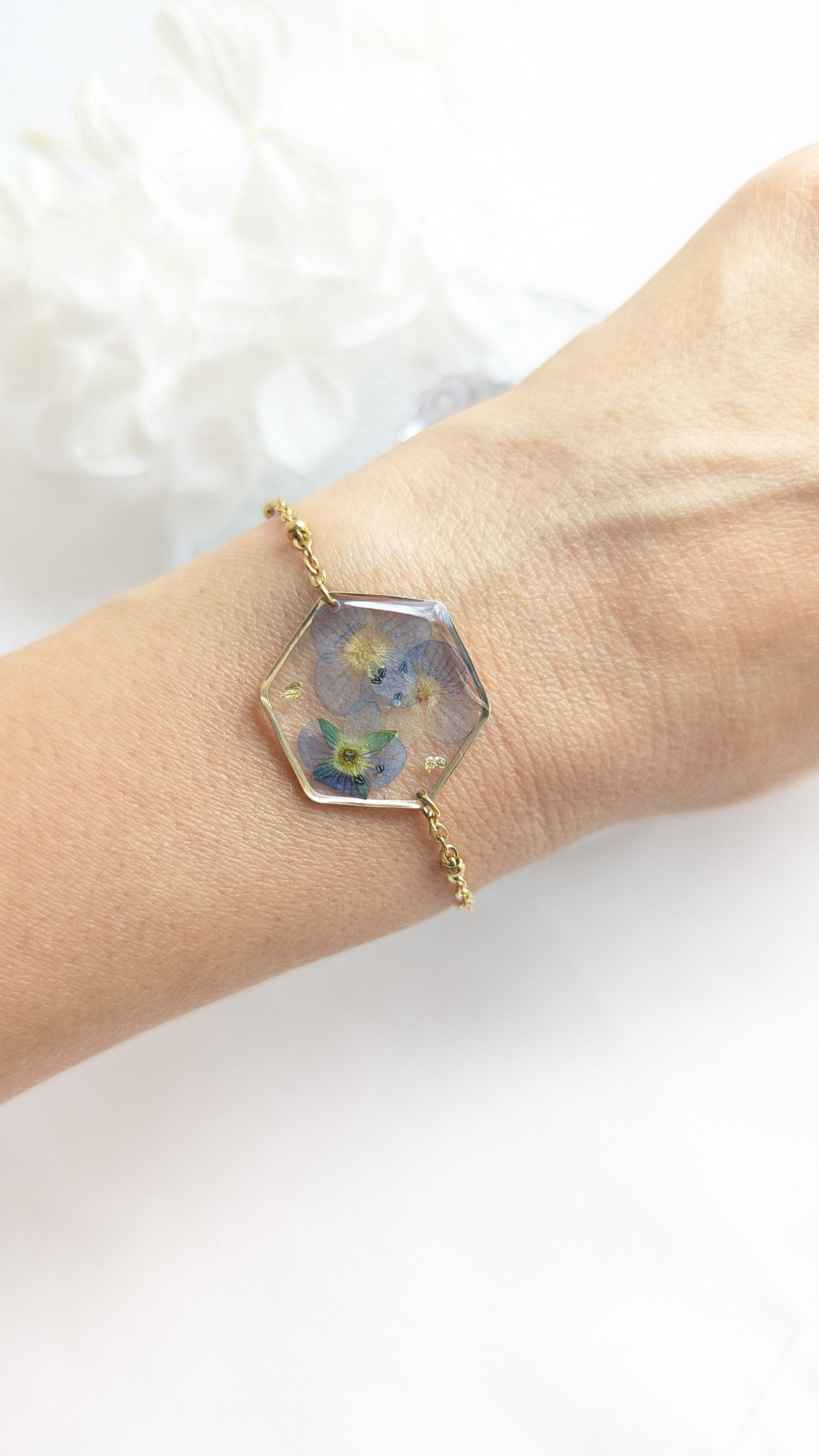Bracelet hexagonale