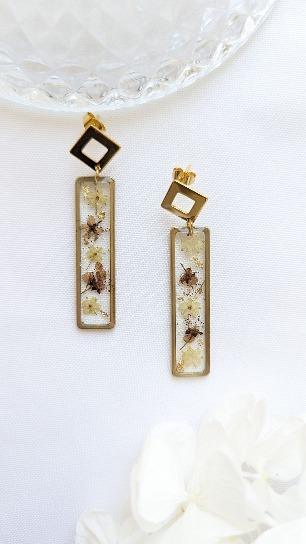 Miniature : Floral Fairy blanches & violettes