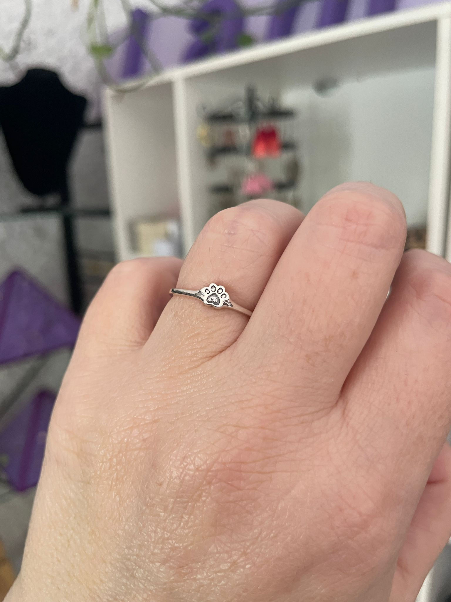 Anillo huellita