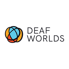Deaf Worlds Logo
