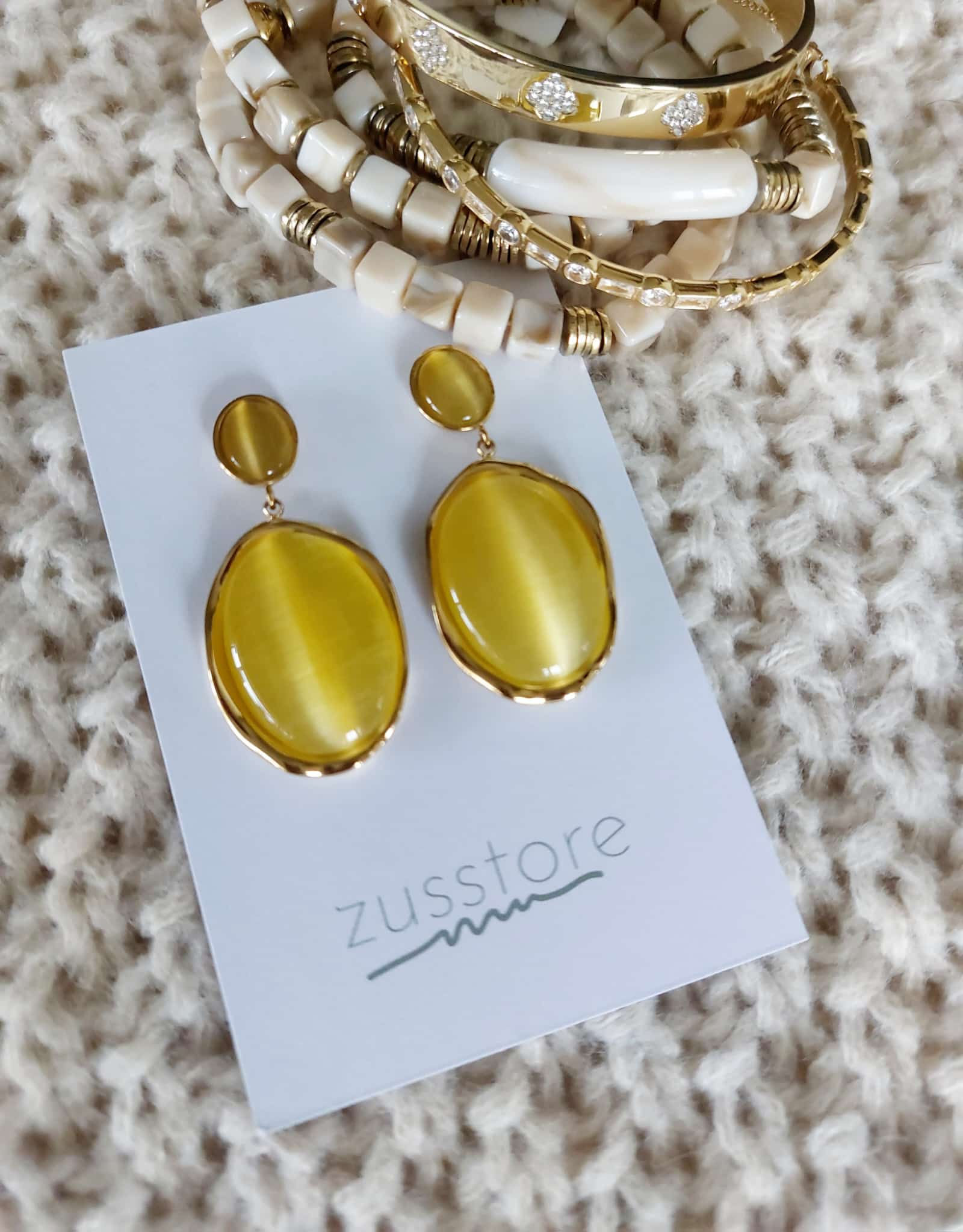 Stainless steel oorbellen