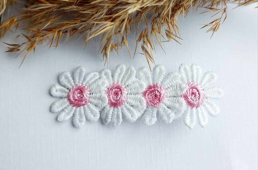 Bloemen haarclip 4