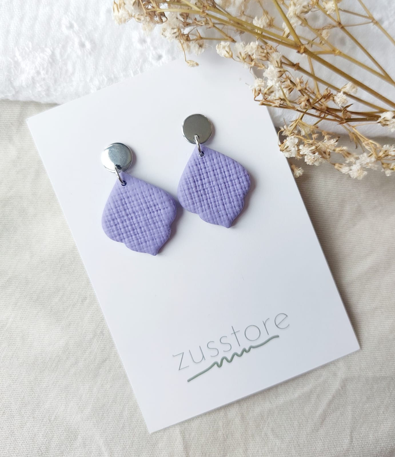 Klei oorbellen Sharona