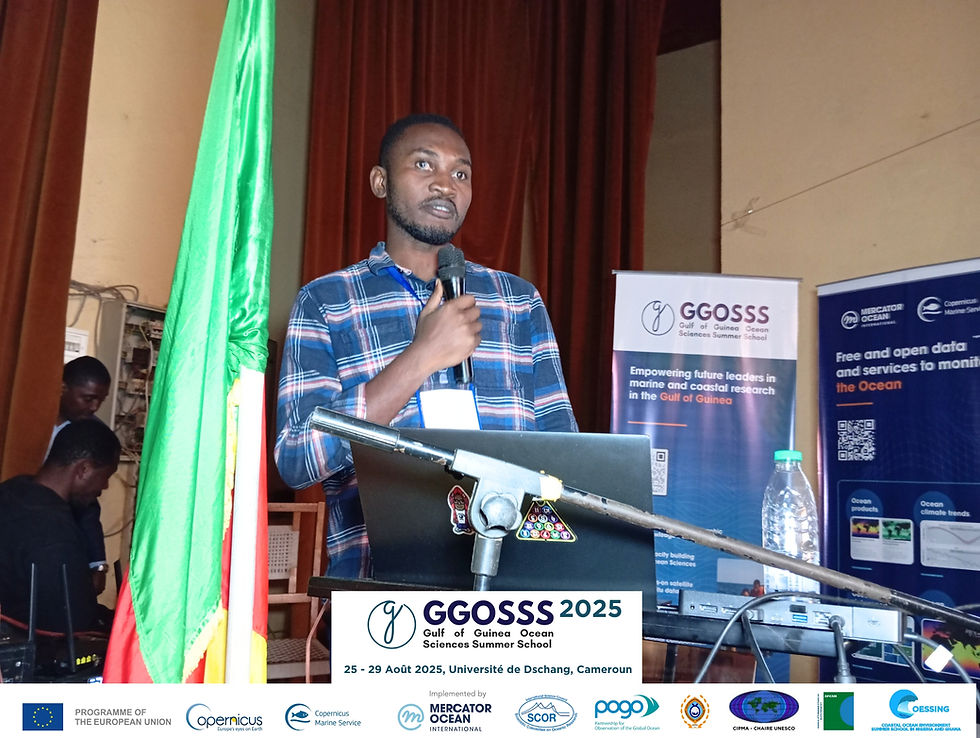 [IMAGE: Dr. Fernand Assene, University of Ebolowa (Cameroon) | Credit: GGOSSS]