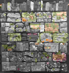 Dry Stone Wall by Exe Valley Contemporary Quilt Group (Group Quilt) 3rd Prize Winner