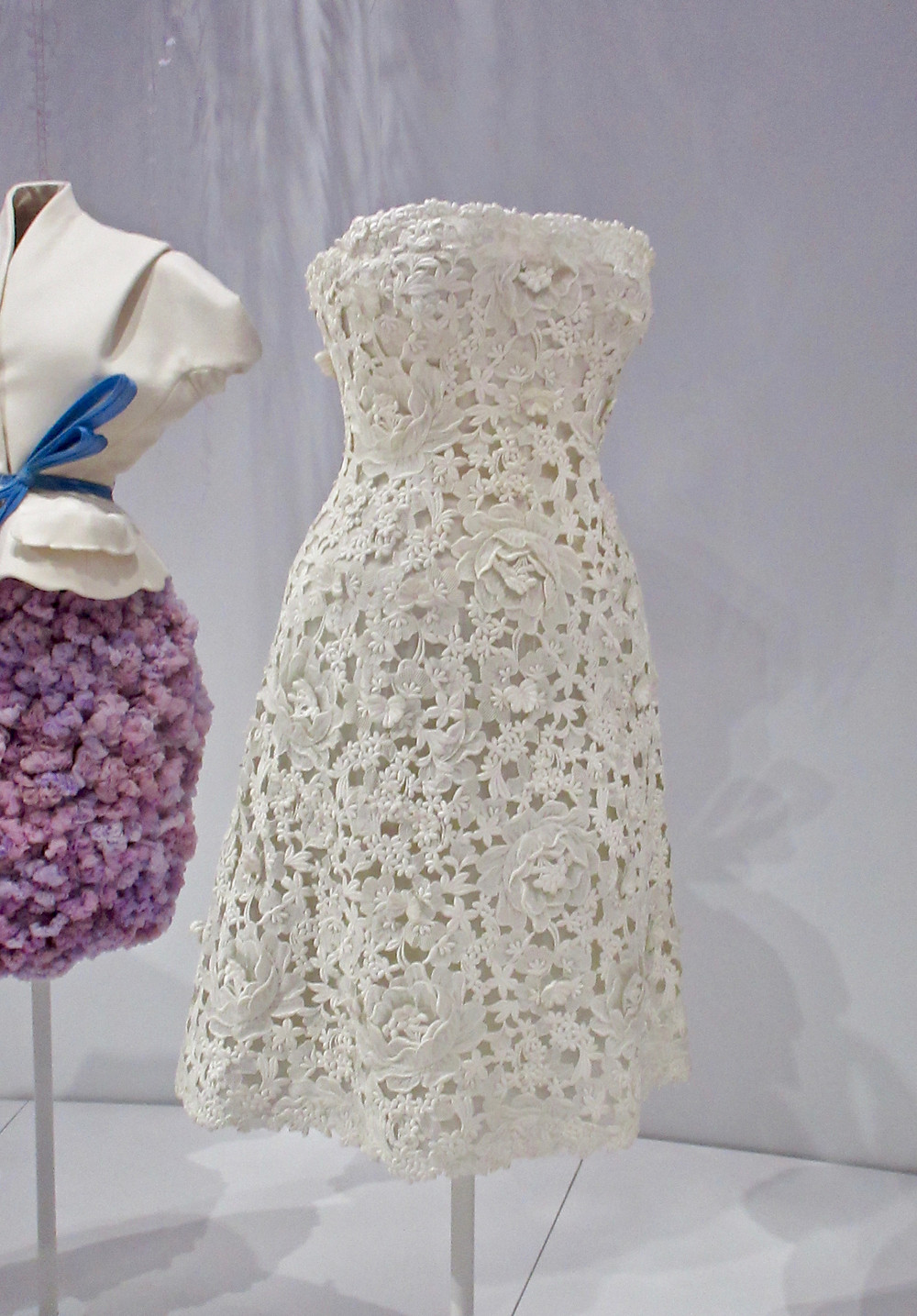 Yves Saint Laurent Off the Shoulder Dress Haute Couture Spring/Summer 1960