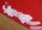 Large Ivory lace guipure applique patch rose flowers floral leaves sheen finish neckline bridal wedding Haberdashery