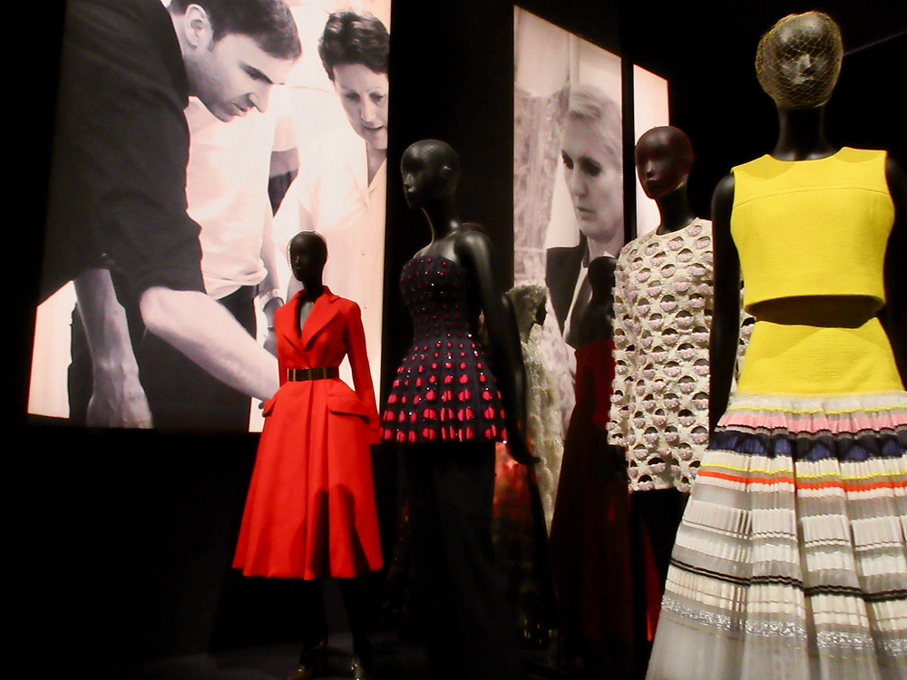 A selection of designs by Raf Simons for Dior.