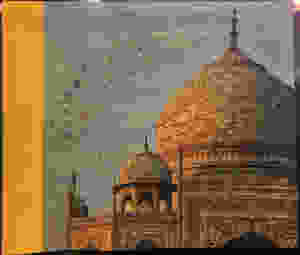 Festival of Quilts - Taj Mahal At Sunset by Pippa Wardman (The Quilters' Guild Challenge) 2nd Prize Winner, Winner Peoples Choice