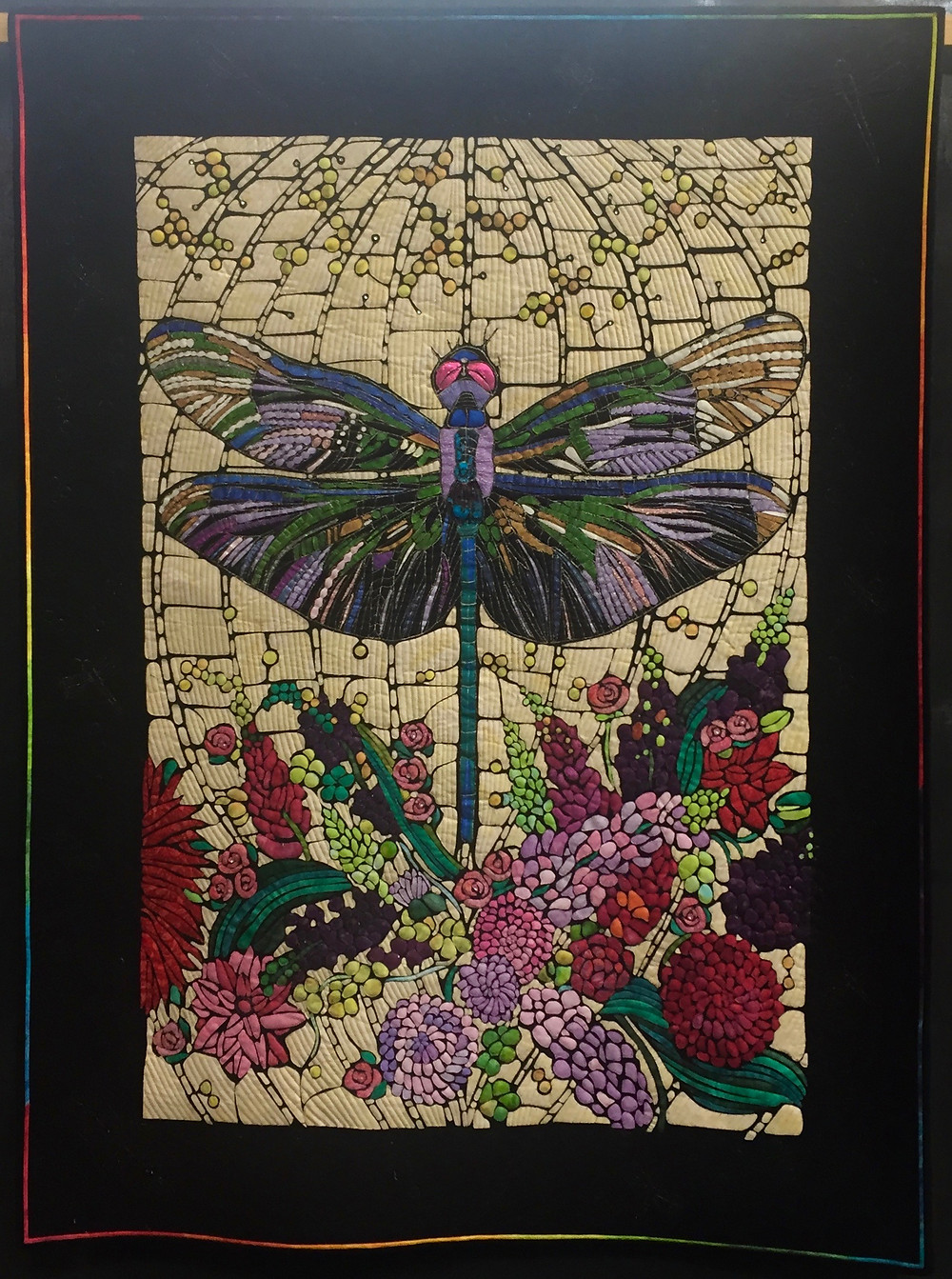 Festival of Quilts - The DragonFly by Jeanette Orr (Art Quilt)