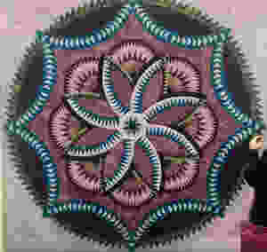 Festival of Quilts Purple haze by Yvonne McKee (Traditional Quilt)