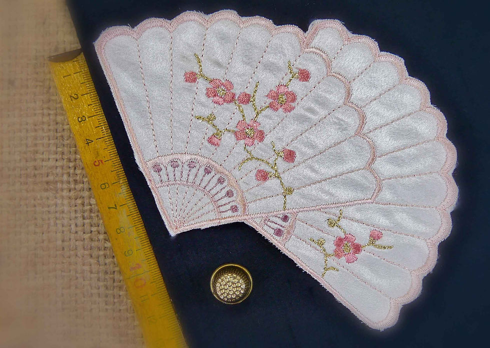 Thumbnail: Chinese Fan Applique MA378