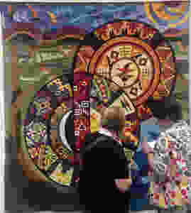 Festival of Quilts - It's a new dawn it's a new day by Valerie Mullally (Contemporary Quilt)