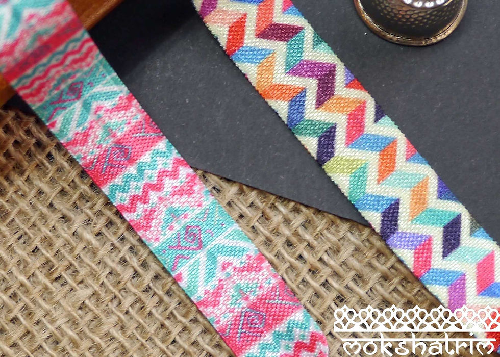 Thumbnail: Zig Zag Printed Elastic MA637