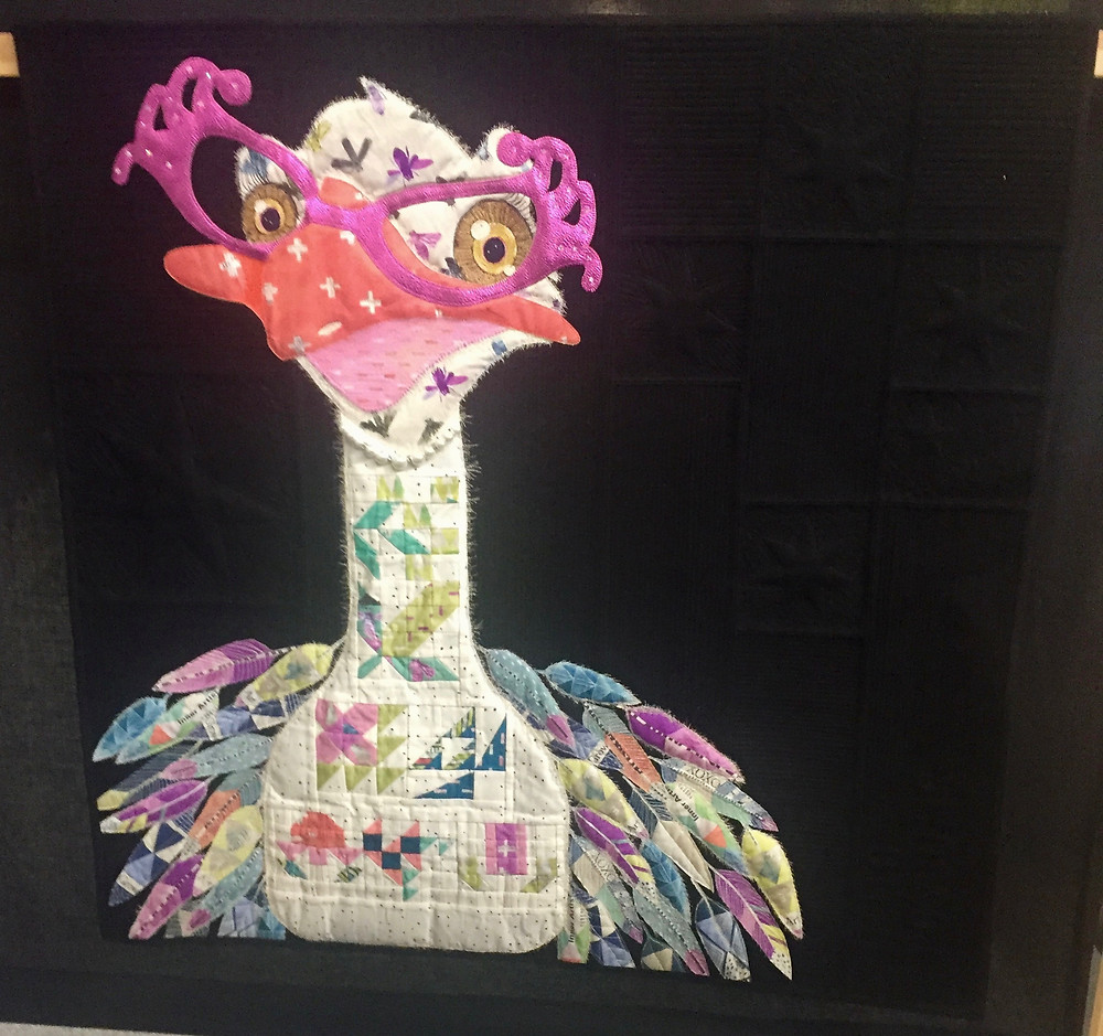 Festival of Quilts - Dame of Australia by Mandy Murray (Contemporary Quilt)