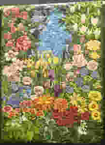 Festival of Quilts Forever Flowers by Claire Tinsley (Pictoral Quilt) Highly Recommended