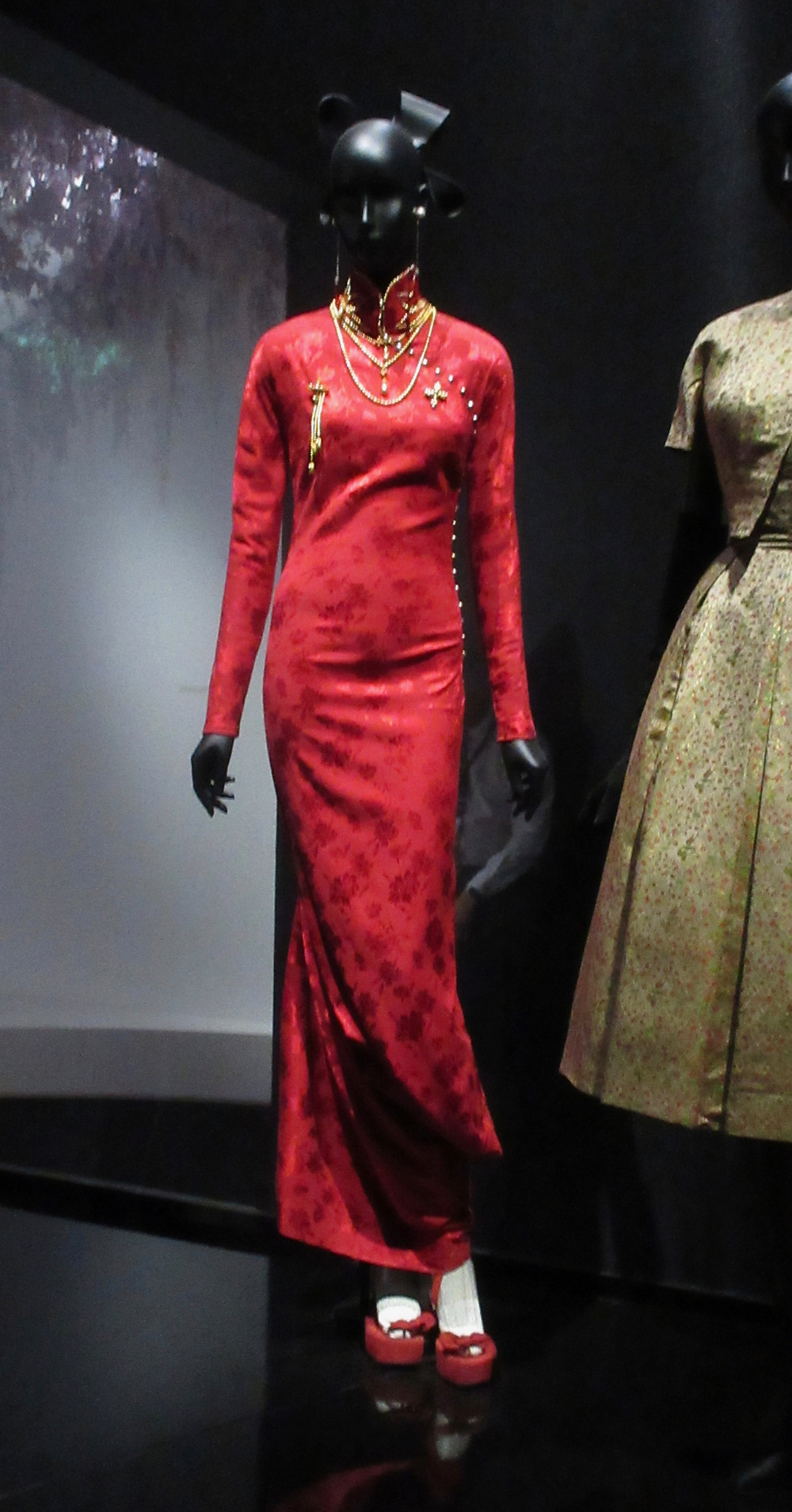 John Galliano Haute Couture Autumn/Winter 1997 stretch silk damask and beading