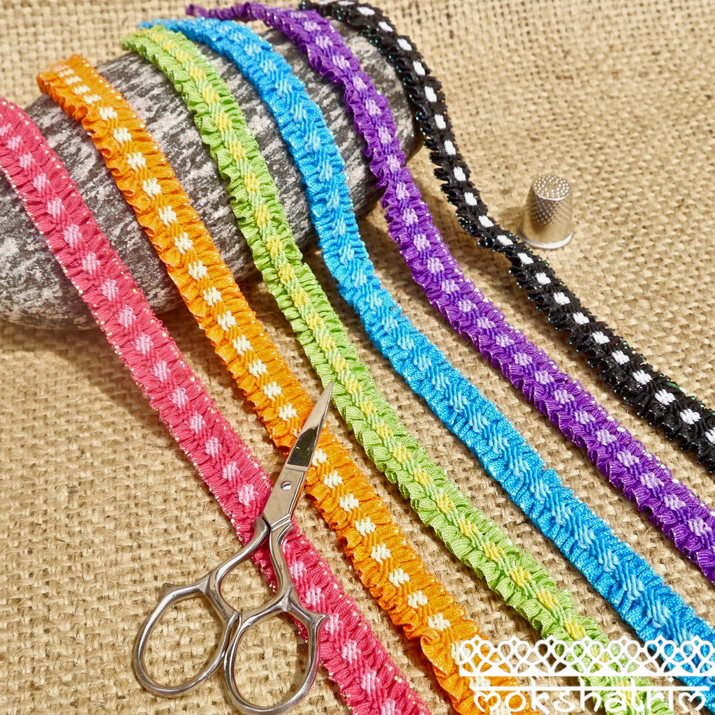 Sparkle Ruffle Stretch Elastic MA650