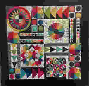 Festival of Quilts Modern Mash Up by Alison Stothard (Traditional Quilt)