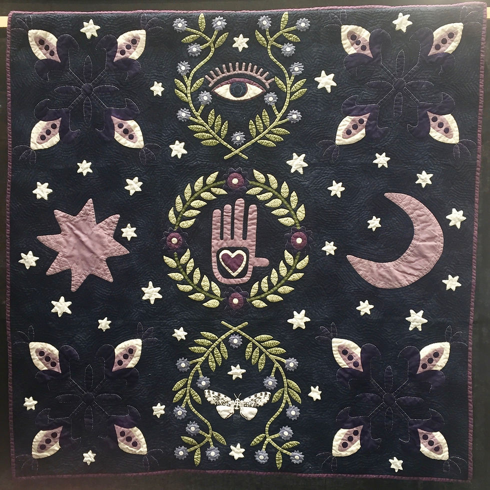 Festival of Quilts - Handmade with love and magic by Yasmeen Kreebani Branton (Contemporary Quilt)