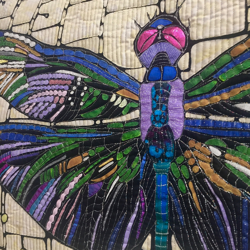 Festival of Quilts - The DragonFly by Jeanette Orr (Art Quilt)