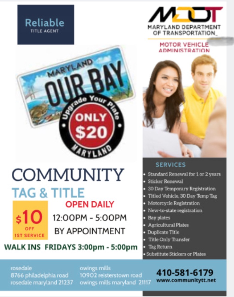 Maryland Tag & Title Services