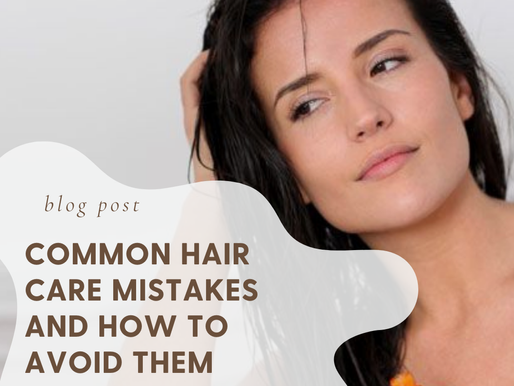 Common Hair Care Mistakes and How to Avoid Them.