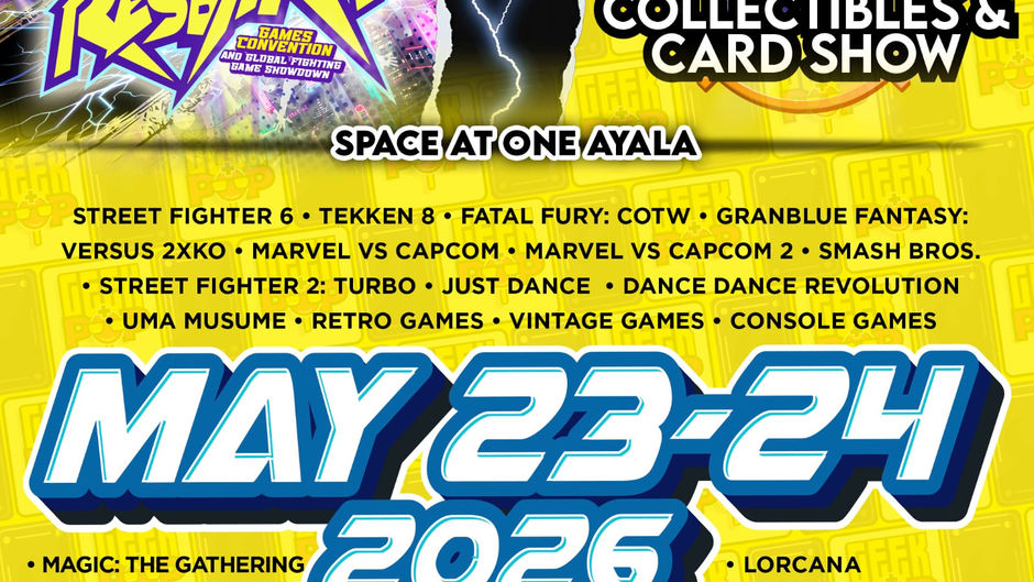 PR REPOST: GEEK+POP Brings Card Collectibles and Fighting Games Together This May