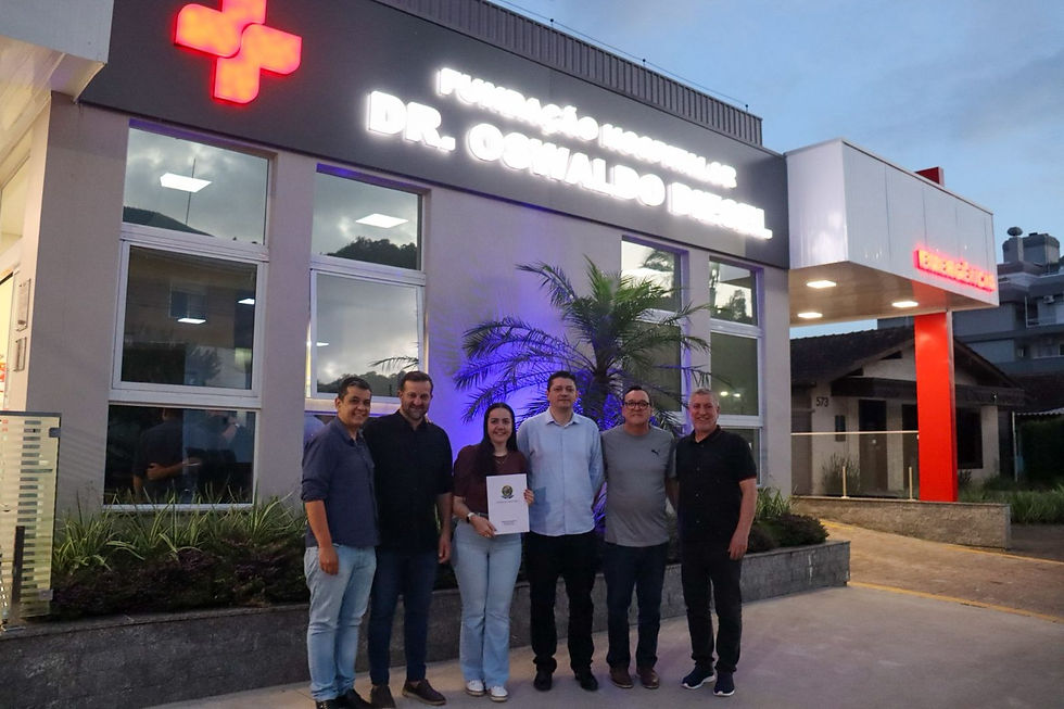 Franciane destina R$ 200 mil ao Hospital Dr. Oswaldo Diesel de Três Coroas