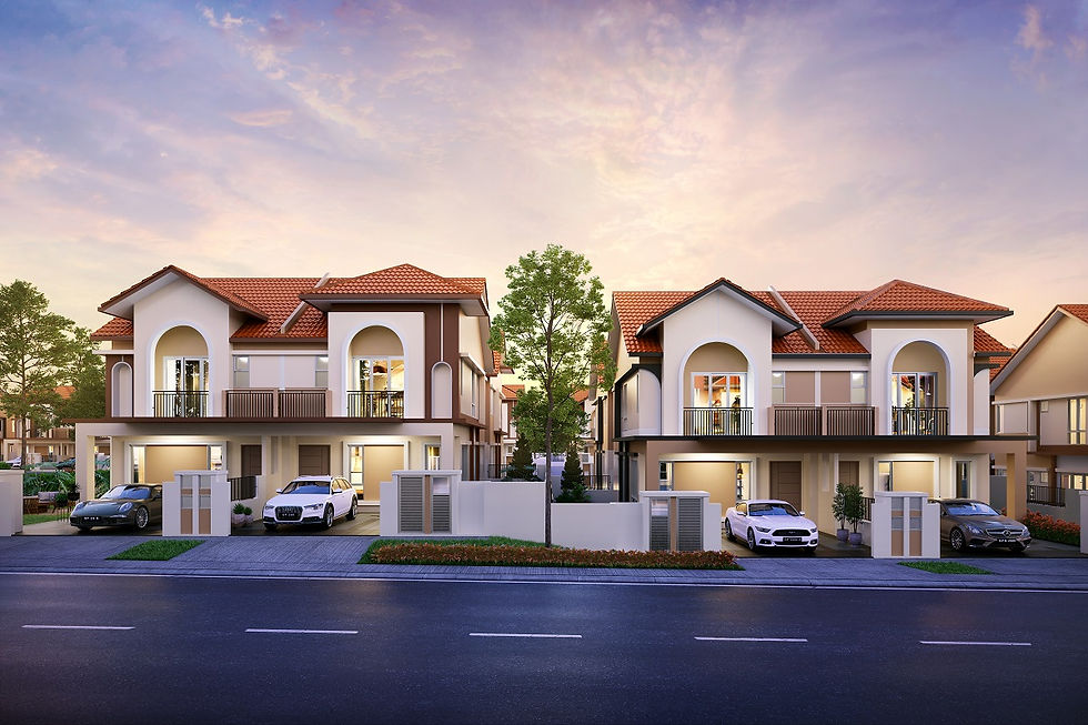 Setia Alamsari的Carabella是八园住宅总体规划的一部分。