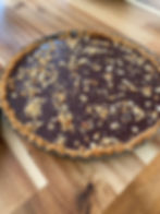 Peanut Salted Caramel Chocolate Tart