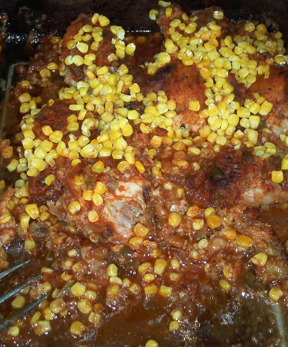 BBQ Chicken Casserole