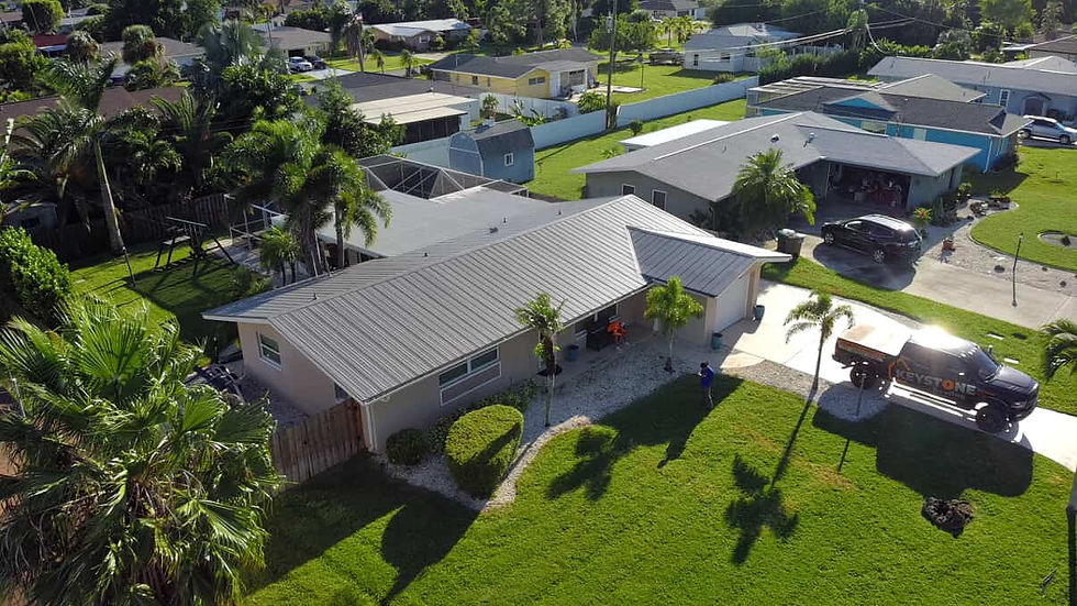 A New Modernized Roof Completed