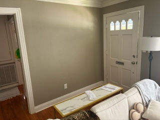 Customer's repaired wall