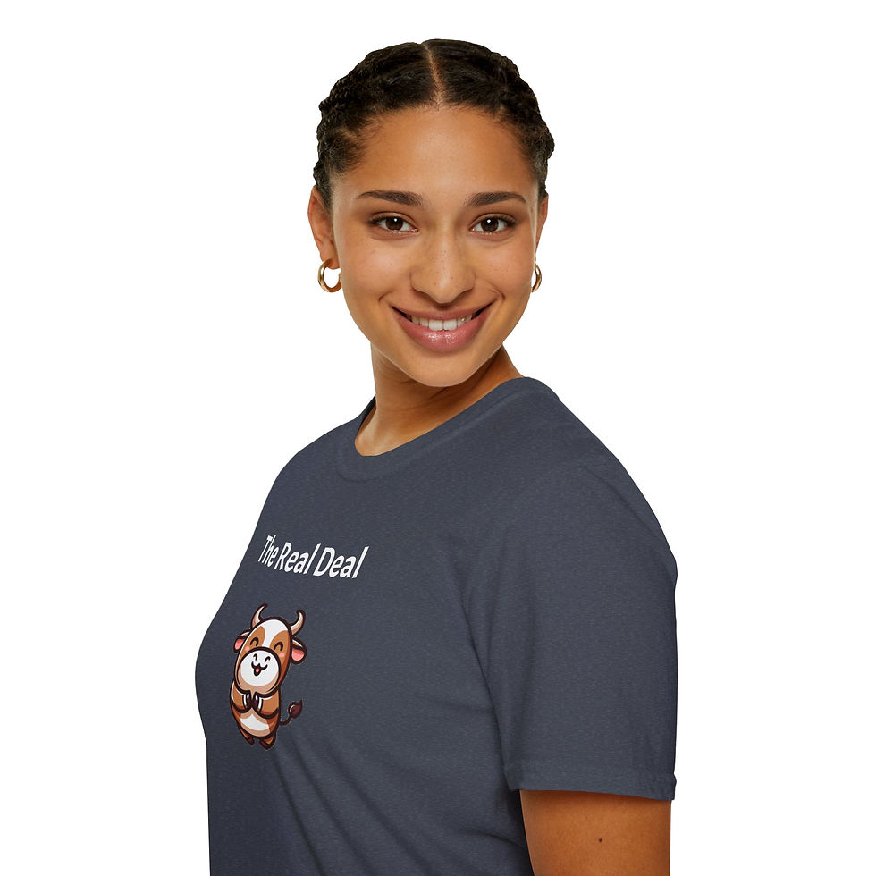 Thumbnail: Year of the Ox - "The Real Deal" - Unisex Softstyle T-Shirt 