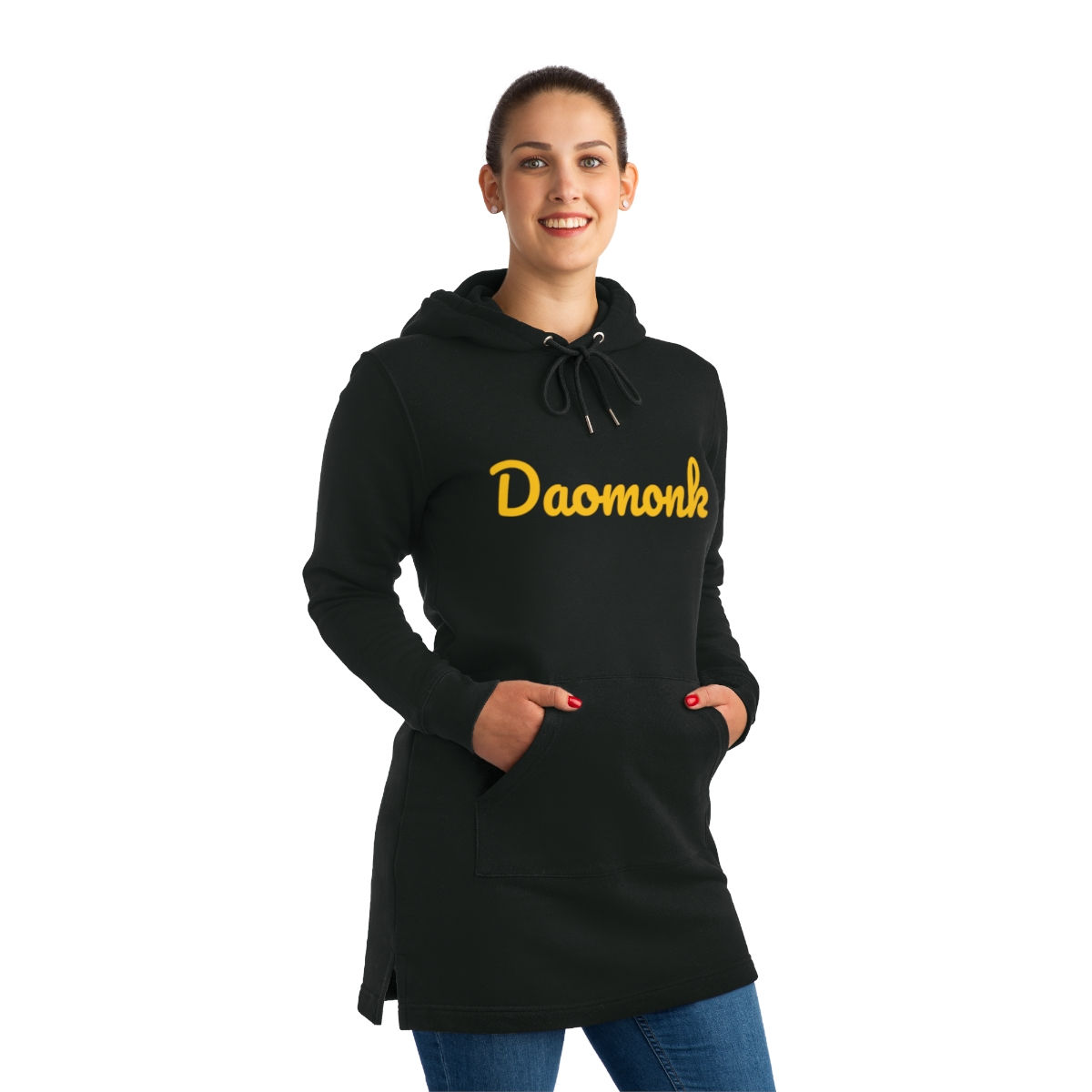 Streeter Hoodie Dress - Logo und Name