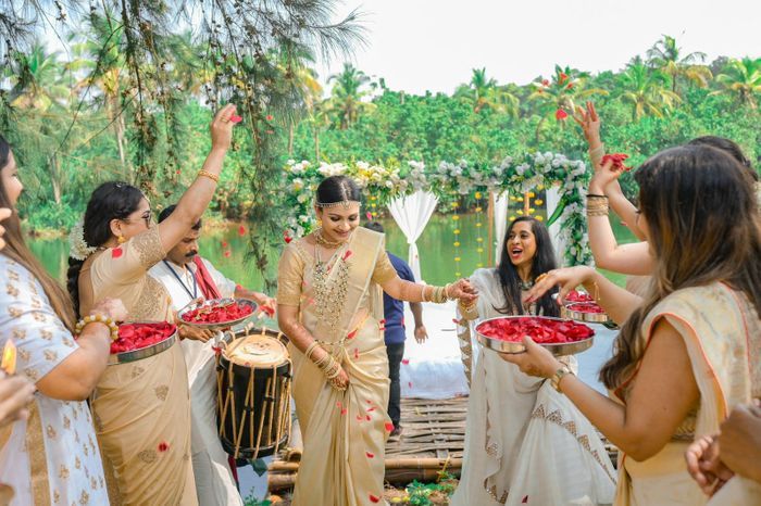 Destination wedding in kerala, india